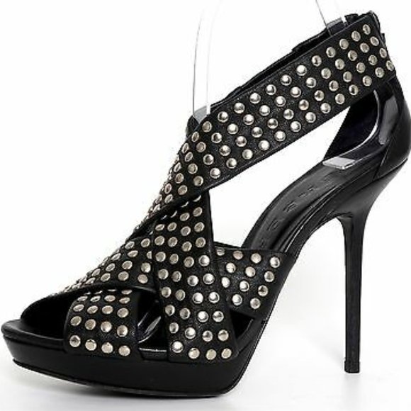 Burberryblack studded stilettos 39 NEW